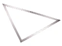 Équerre pliante LABORA en aluminium 120 x 120 cm, avec housse de protection