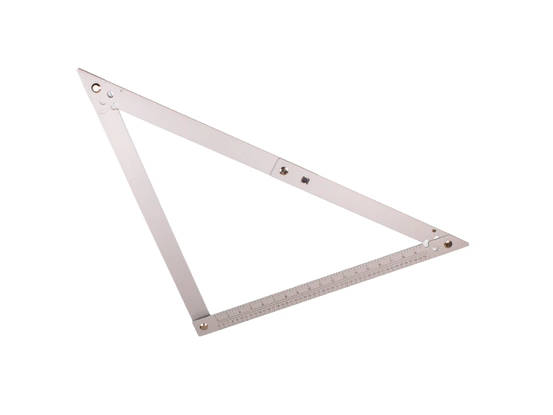 [1505302] Équerre pliante LABORA aluminium 60 x 60 cm, avec housse de protection