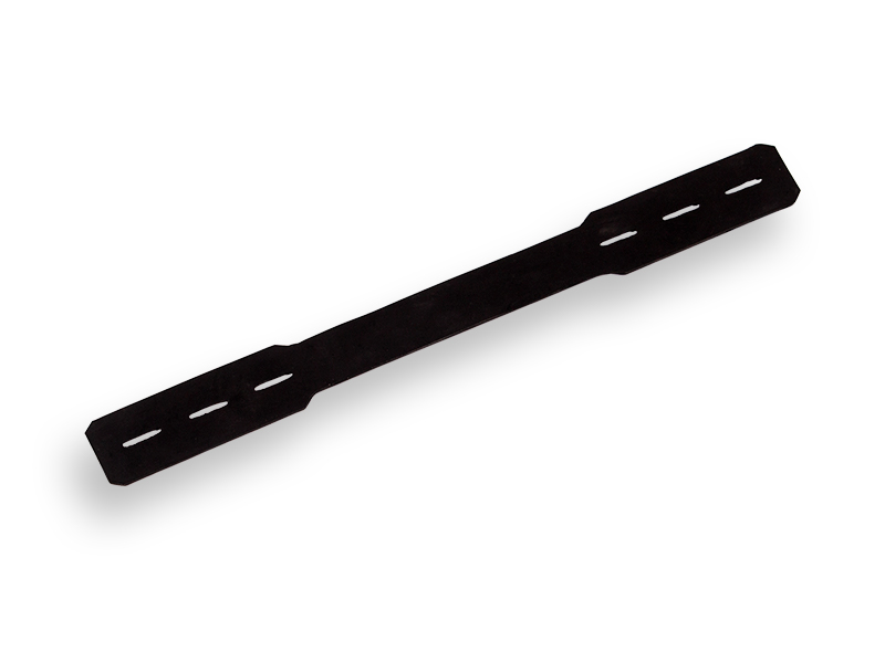 [960662] Gummiriemen 27 x 2 cm, für Knieschoner mit Akkordeonfalten