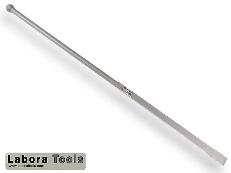 [970410] Pince de paveur LABORA 140 cm, partie inférieure 55 cm carrée, avec burin plat et bouton