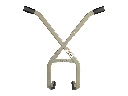 Kerb stone clamp LABORA 85 cm adjustable, with rubber jaw