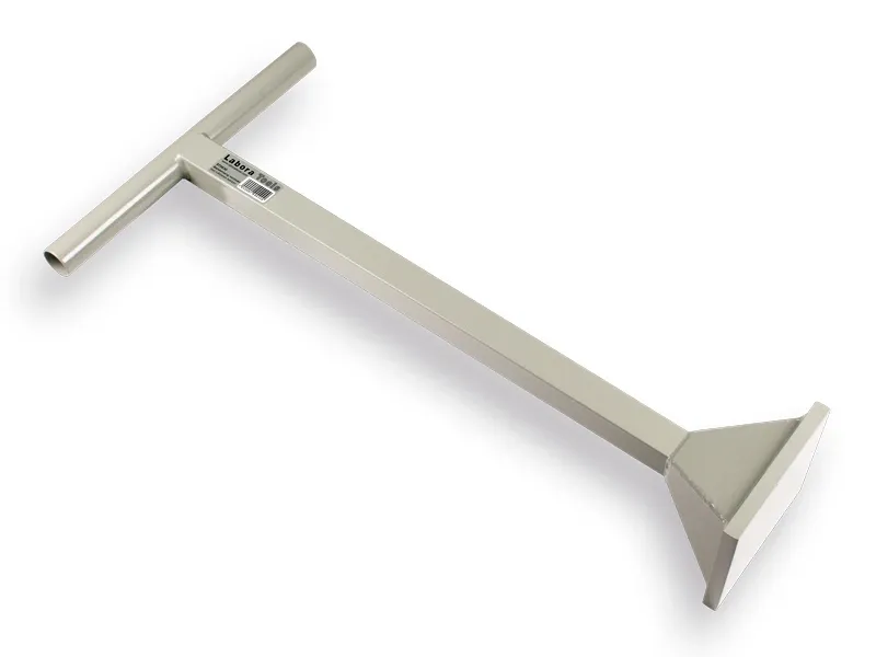Bordsteinstampfer - Bodenstampfer LABORA Stahl, 18 x 18 cm, Gewicht 9 kg
