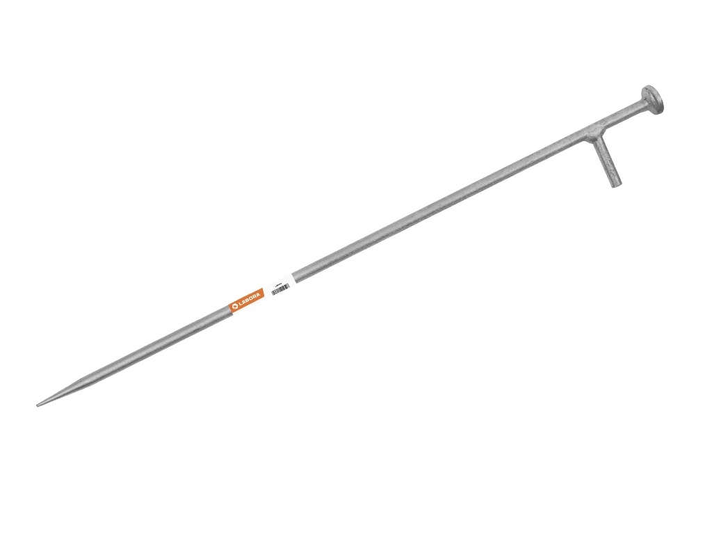 [970785] Schnureisen LABORA 600 x 10 mm verzinkt, mit rechtwinkligem Kopf