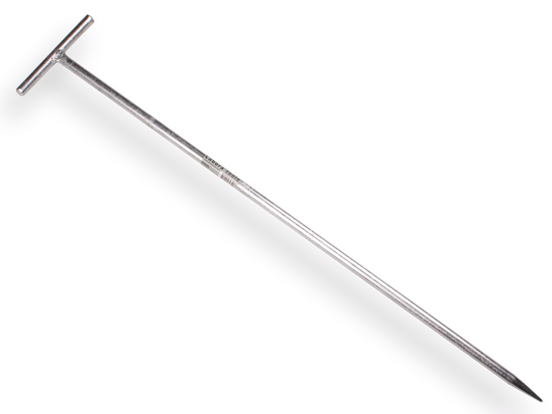 [970792] Schnureisen LABORA 800 x 14 mm verzinkt, mit T-Kopf