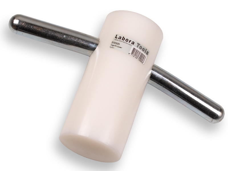 [970925] LABORA paving mallet with nylon block ø 90 mm, 3000 gram