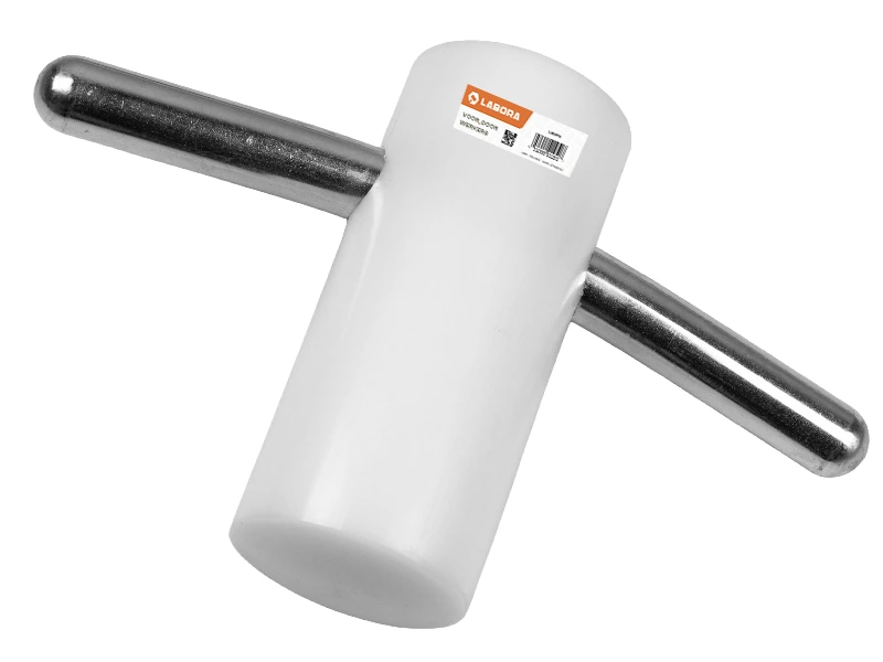 [970925] Plattenlegerramme LABORA mit Nylonklotz ø 90 mm, 3000 Gramm