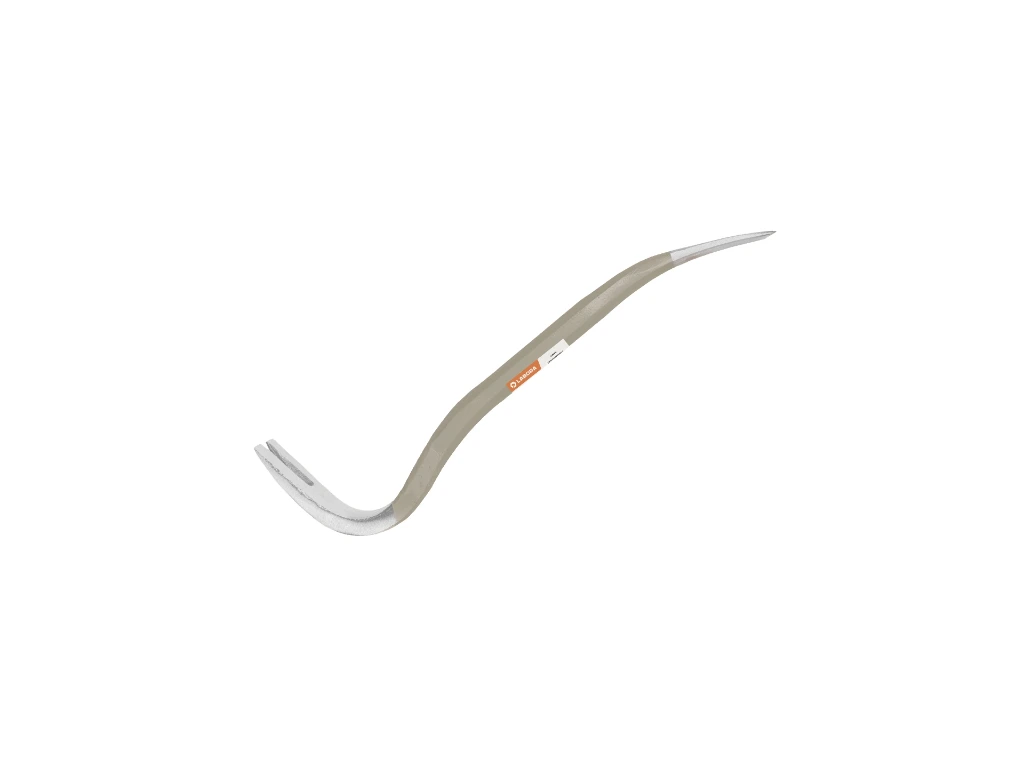 [970430] Pied-de-biche – Pied-de-biche LABORA 300 x 18 mm hexagonal, avec griffe polie et burin