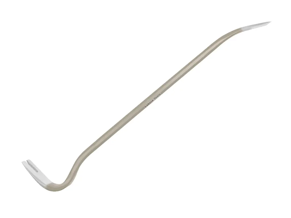 [970436] Wrecking bar – Crowbar LABORA 800 x 20 mm hexagonal, with polished claw and chisel