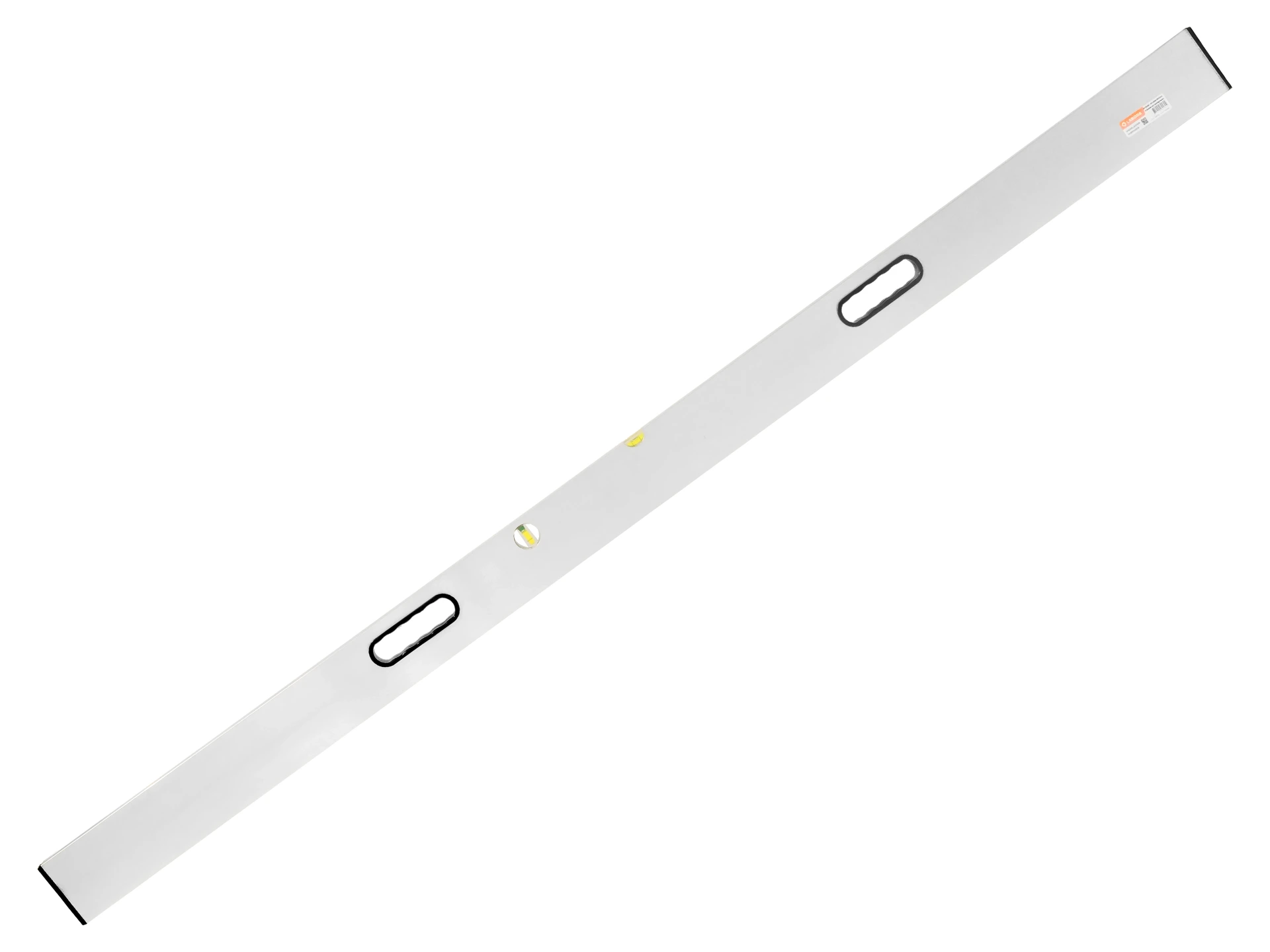 [960130] Straightedge - Screed LABORA 200 cm, 100 x 18 mm, with 2 spirit levels and 2 handles